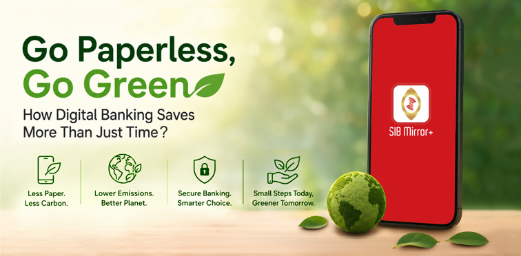 Go Paperless, Go Green: How Digital Banking Saves More Than Just Time