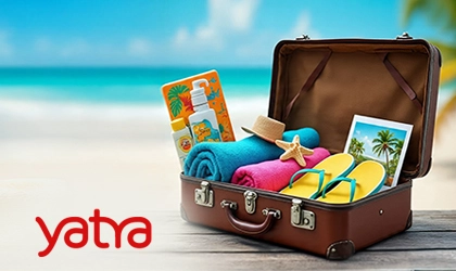 Get 15% off upto Rs.2500/- on domestic flight