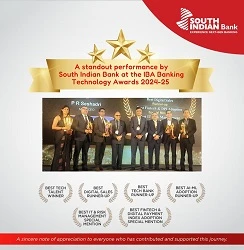 South Indian Bank wins IBA Technology Awards 2025