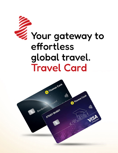 Travel card mobile banner